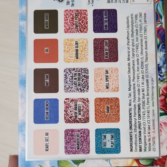 J.Cat Beauty Dia & Noche 🎨Eyeshadow Palette 🎨in Dia DNP101 15 colors 🌟NEW🌟 - Picture 6 of 7